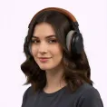 Наушники Glasium Wood Wireless Special Edition (Белый)